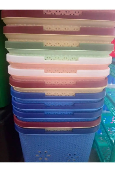 Plastic Laundry Basket 25 L murukali.com