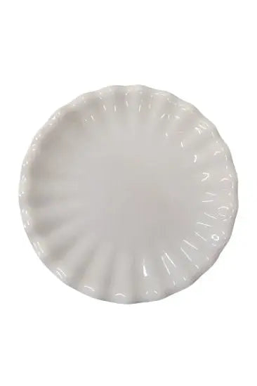 Plate White Serving 1pcs Murukali.com