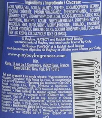 Playboy Cool Malibu Full Body Shower Gel & Shampoo 250ml Murukali.com