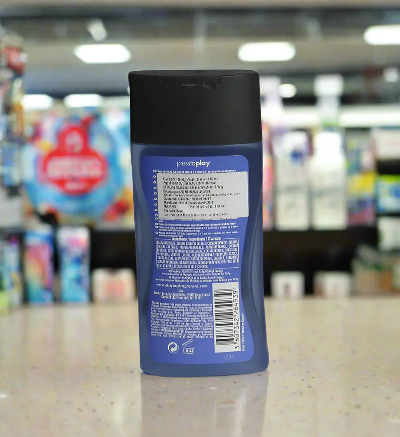 Playboy Cool Malibu Full Body Shower Gel & Shampoo 250ml Murukali.com