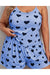 Plus Size Blue Woman Ladies Night Wear 5XL murukali.com