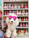 Plush Poodle Toy with Pink Sunglasses Murukali.com