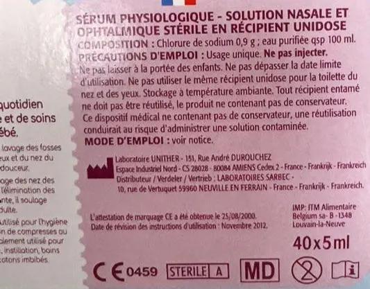 Pommette Physiological Serum Murukali.com