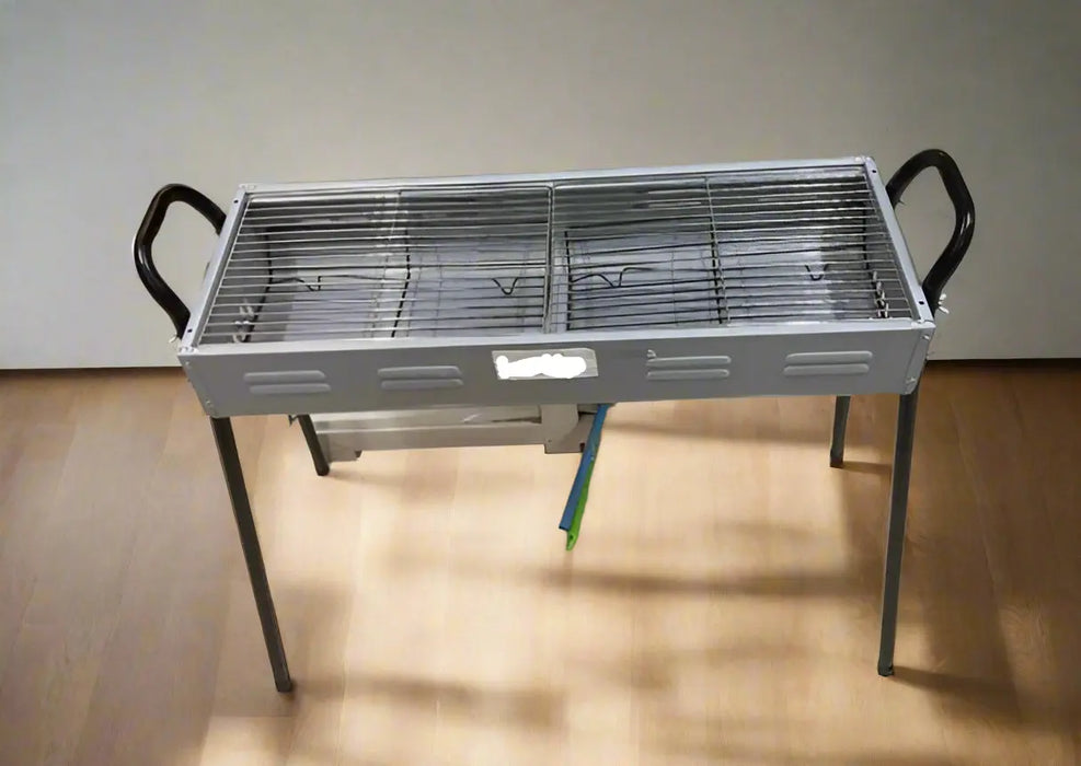 Portable Charcoal BBQ Grill Stainless Steel Murukali.com