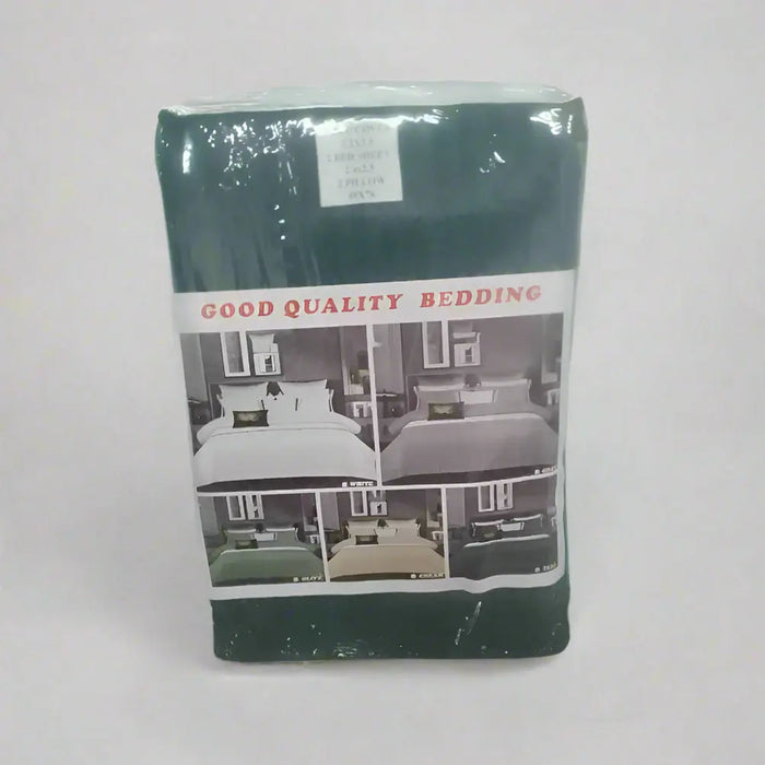 Premium Quality Bedding Set - 1 Bed Cover + 2 Bed Sheets + 2 Pillowcases Murukali.com