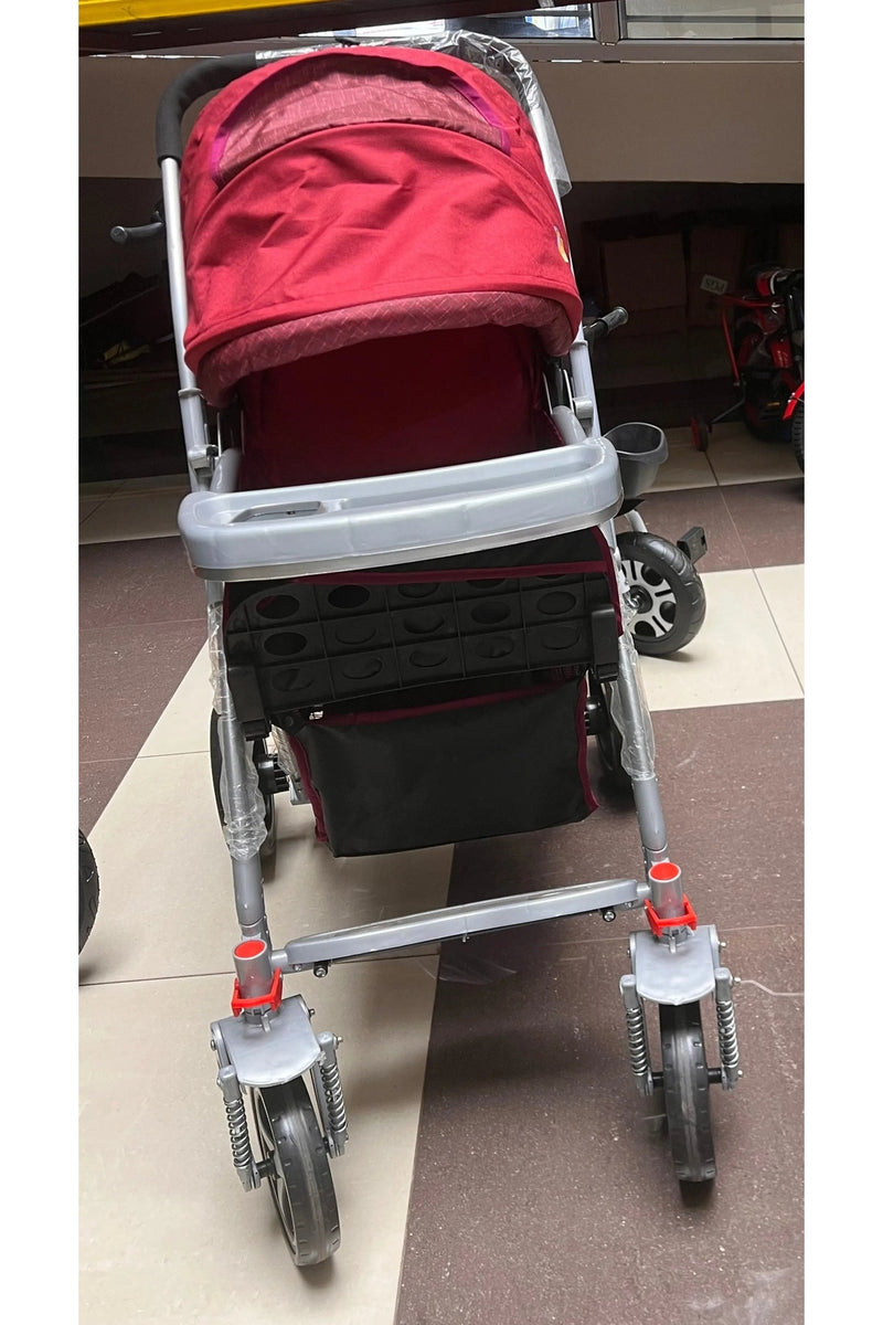 Premium Red Baby Stroller Murukali.com