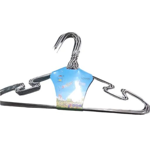 Premium Stainless Steel Children's Clothes Hangers - Set of 10 Murukali.com