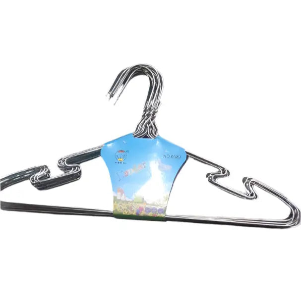 Premium Stainless Steel Children's Clothes Hangers - Set of 10 Murukali.com