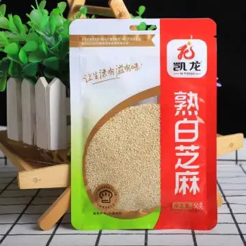 Premium White Sesame Seeds – Natural Flavor Boost Murukali.com