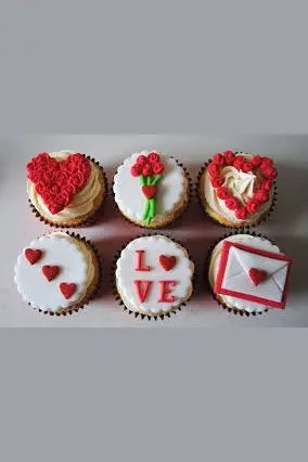Pretty Cup Cakes 6pcs murukali.com