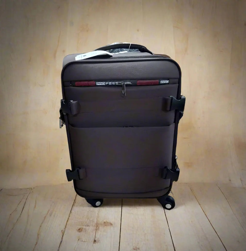 Professional Soft-Shell 4-Wheel Travel Suitcase – Compact Carry-On Luggage 20Size Murukali.com