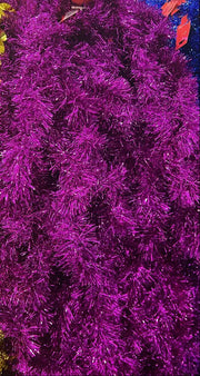 Purple Christmas Tinsel Garland Murukali.com