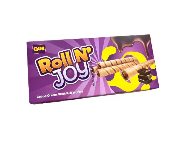 QUE Cocoa Cream With Roll Wafers 100g Murukali.com