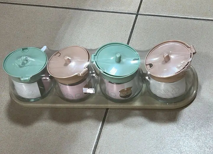 Qinggu Four Case Seasoning Box set of 4pcs Murukali.com