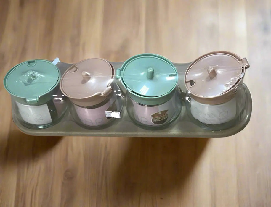 Qinggu Four Case Seasoning Box set of 4pcs Murukali.com