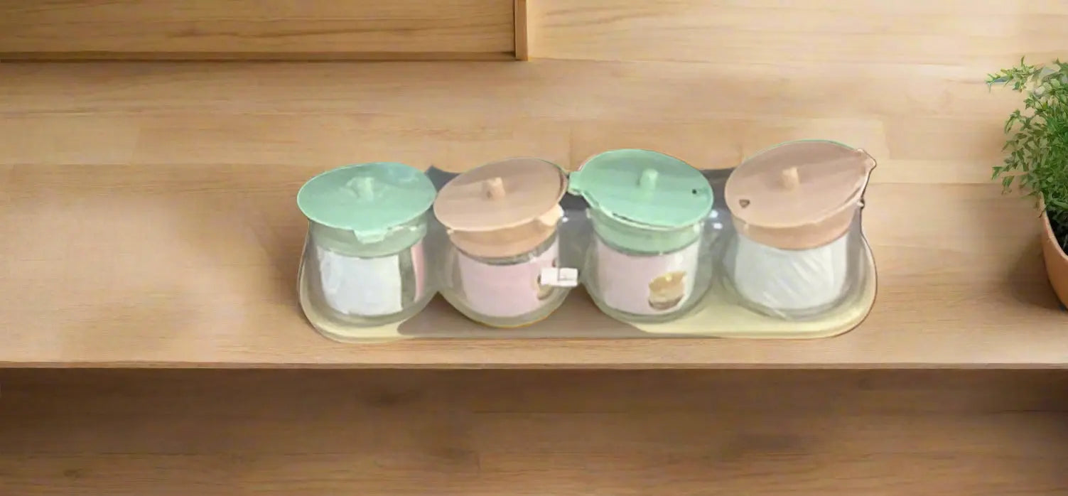 Qinggu Four Case Seasoning Box set of 4pcs Murukali.com