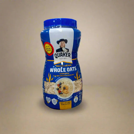 Quaker Whole Oats - 100% Whole Grain Jumbo Oats 900g Murukali.com