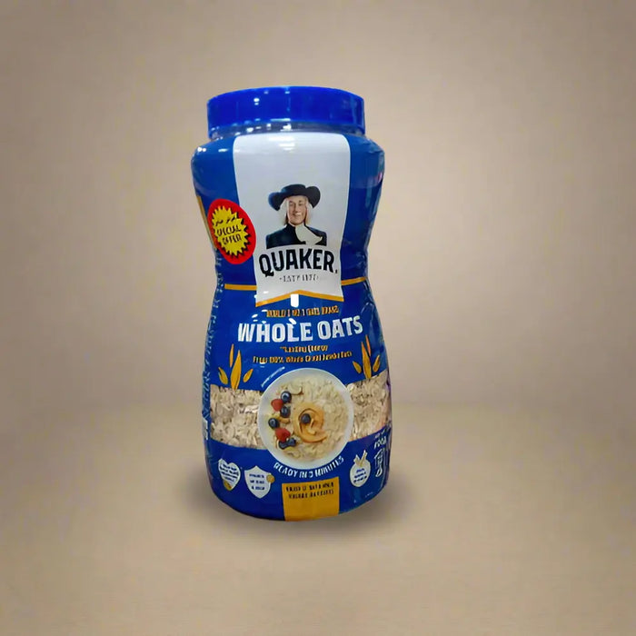 Quaker Whole Oats - 100% Whole Grain Jumbo Oats 900g Murukali.com