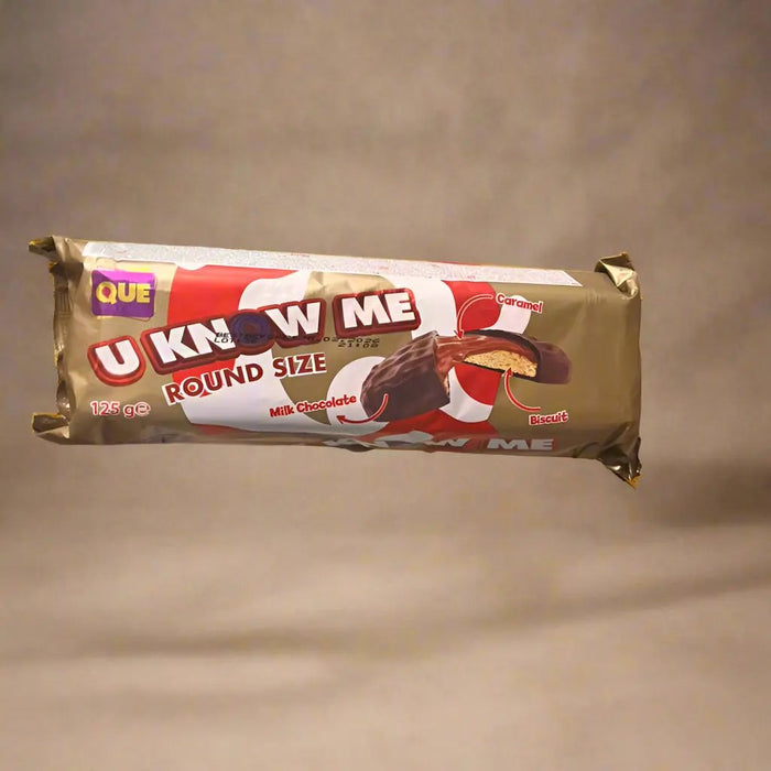 Que U Know Me Milk Chocolate Caramel Biscuits Murukali.com