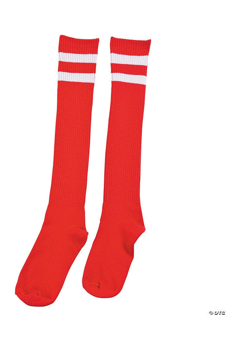 School Socks Locker Red & Blue