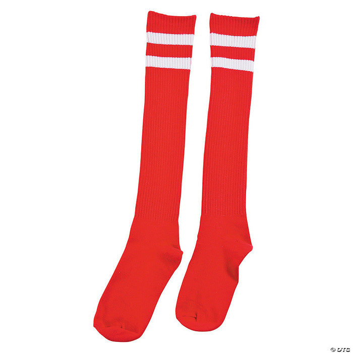 School Socks Locker Red & Blue