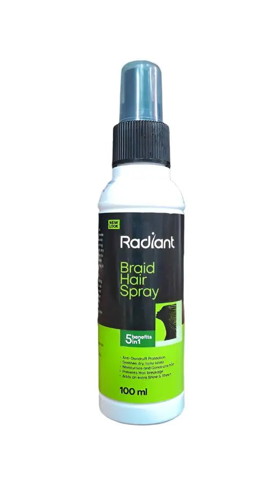 Radiant Braid Spray Hair Benefit 5 in 1/ 100ml Murukali.com