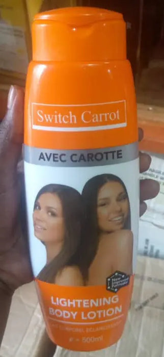 Radiant Glow with Switch Carrot Lightening Body Lotion! Murukali.com