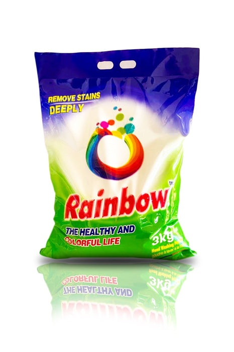 RainBow Washing Powder Detergent-Sachet 3Kg murukali.com