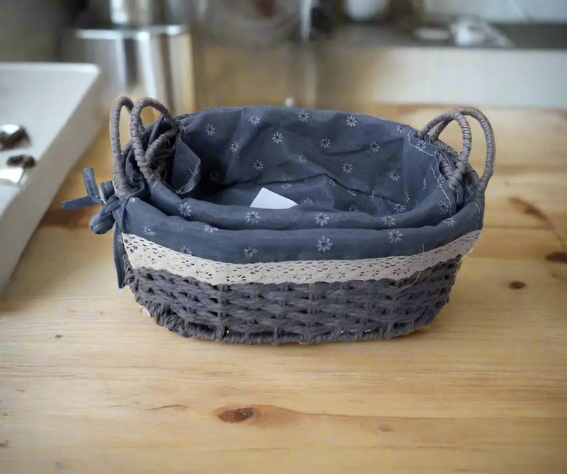 Rattan Basket Household 2pcs Murukali.com