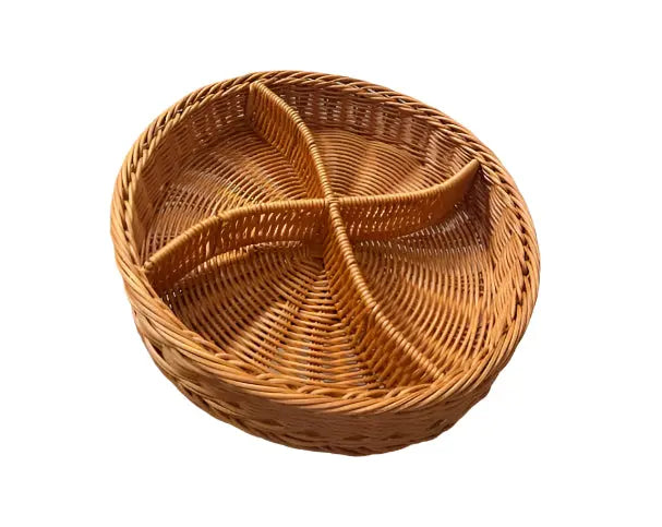 Rattan Baskets Divided Murukali.com