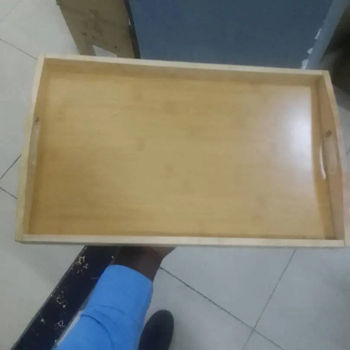 Rectangular Bamboo Serving Tray Murukali.com