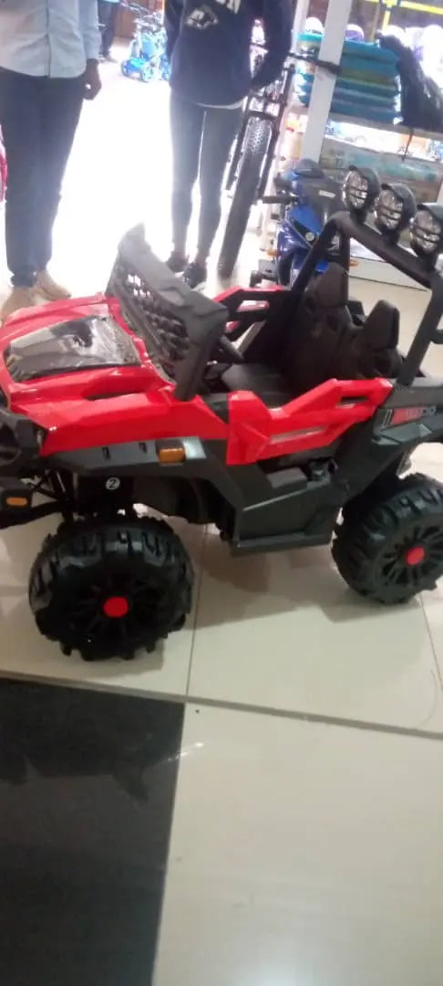 Red Electric Kids' Off-Road UTV Ride-On Murukali.com