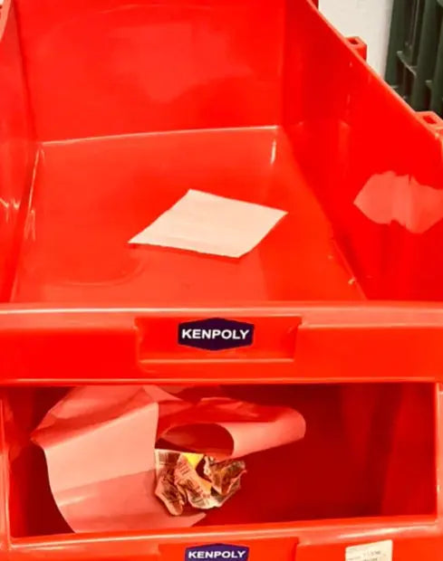 Red Kenpoly Plastic Storage Bin Murukali.com