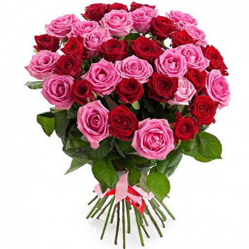 Red Pink Rose Boucket murukali.com
