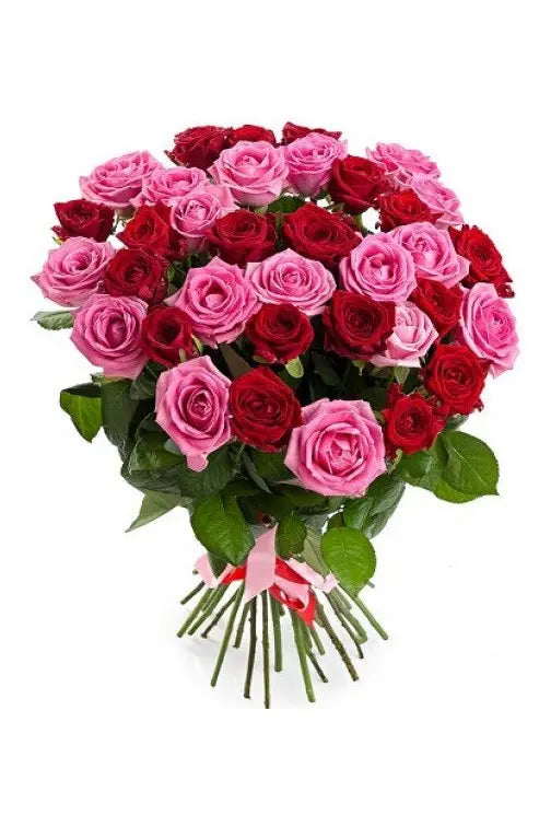 Red Pink Rose Boucket murukali.com