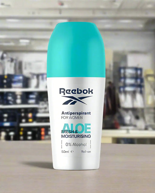 Reebok Aloe Moisturising Roll-On Antiperspirant 50ml Murukali.com