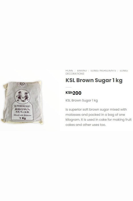 Regime Brown Sugar murukali.com
