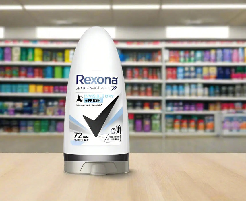 Rexona Motion Activated Invisible Dry + Fresh deodorant roll-on 50ml Murukali.com