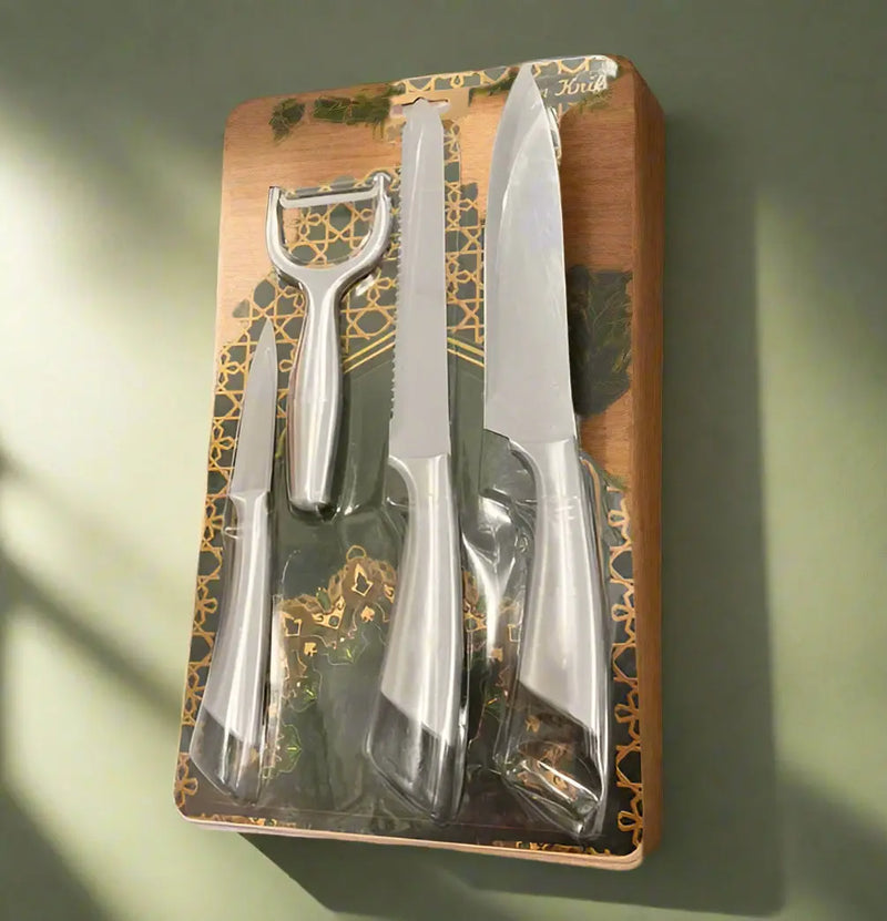 Rich Chef Stainless Steel Kitchen Knife Set 4pcs Murukali.com