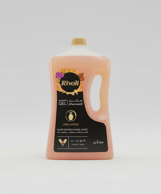 Rivoli Black Orchid & Sandalwood Shower Gel 3L Murukali.com