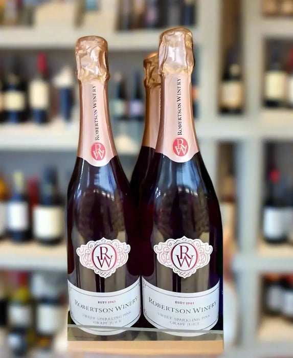 Robertson Winery Sweet Sparkling Pink Grape Juice 1pcs 750ml Murukali.com