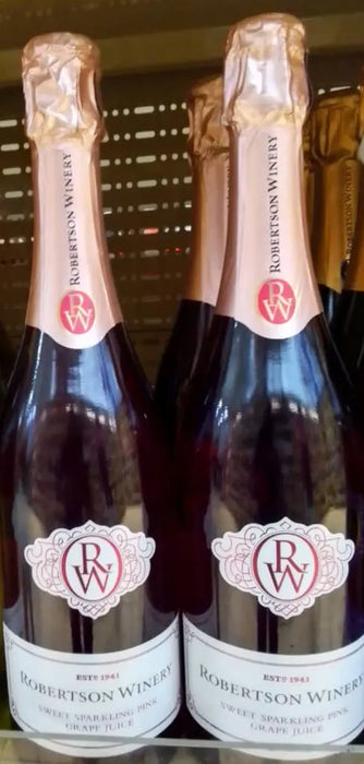 Robertson Winery Sweet Sparkling Pink Grape Juice 1pcs 750ml Murukali.com
