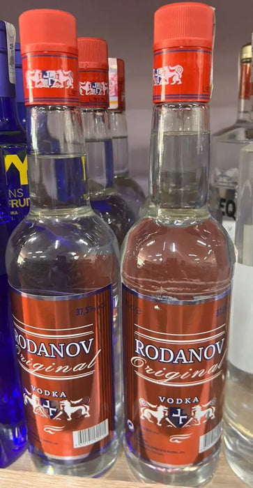 Rodanov Original Vodka - 700ml Premium Vodka (37.5% ABV) Murukali.com