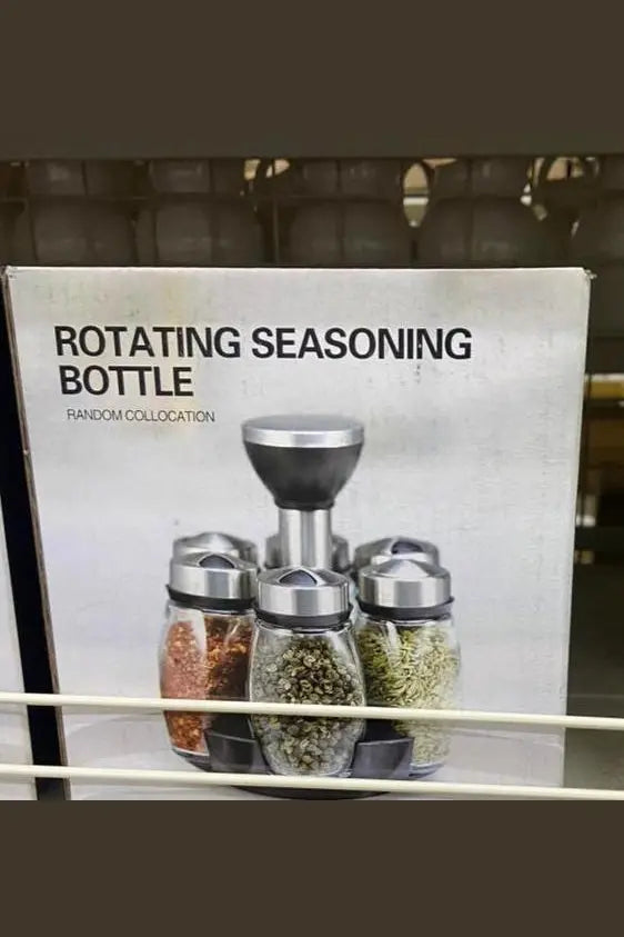 Rotating Seasoning Bottles Made From Glass murukali.com