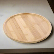 Round Bamboo Serving Tray Murukali.com