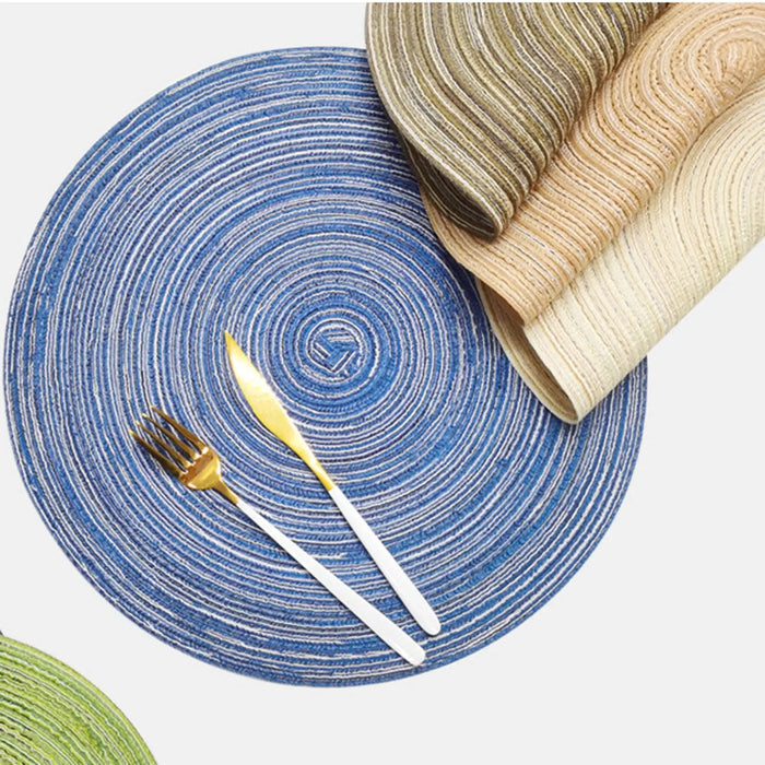 Round Braided Placemat /pc Murukali.com