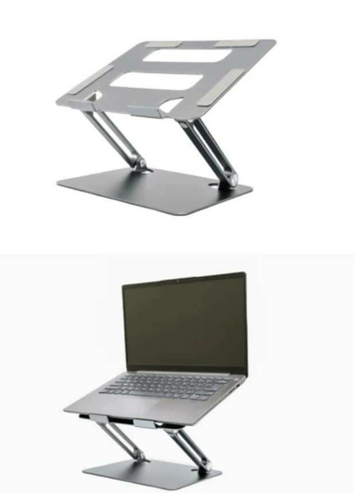 Laptop Stand with Adjustable Height and Multiple Slots