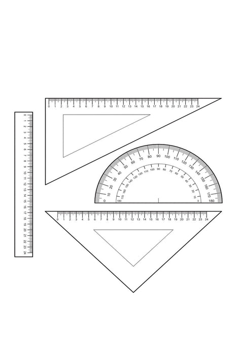 Ruler Set -A4 Paper murukali.com