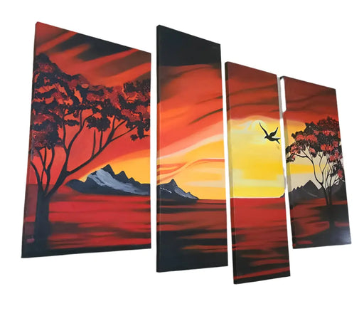 Rwandan Rhapsody: Tree Triptych Collection Murukali.com