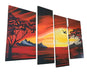 Rwandan Rhapsody: Tree Triptych Collection Murukali.com